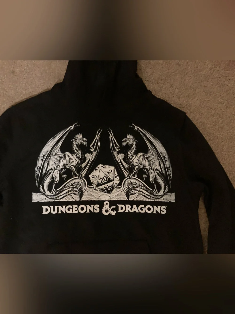 Dungeons & Dragons kids black